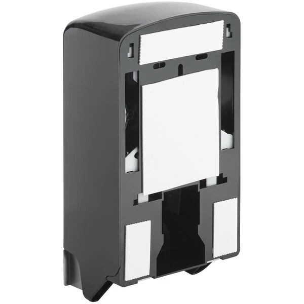 Dial® Dial DIA03228 Professional Model 28 800 ML Black Manual Liquid Hand Soap Flex Dispenser 3 Dial® Dial DIA03228 Professional Model 28 800 ML Black Manual Liquid Hand Soap Flex Dispenser - Image 3