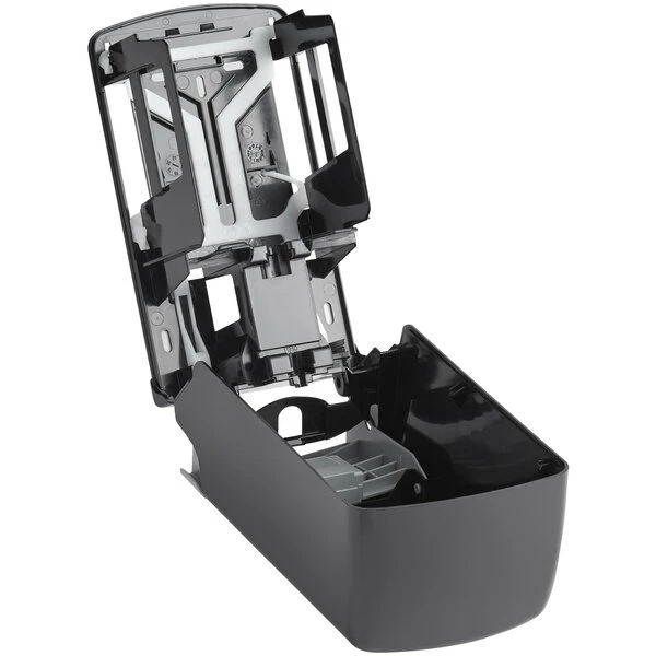 Dial® Dial DIA03228 Professional Model 28 800 ML Black Manual Liquid Hand Soap Flex Dispenser 4 Dial® Dial DIA03228 Professional Model 28 800 ML Black Manual Liquid Hand Soap Flex Dispenser - Image 4