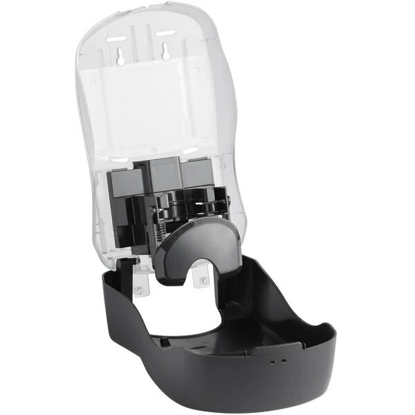 Dial® Dial DIA20075 1700 1.7 Liter Smoke Universal Manual Foaming Hand Soap / Hand Sanitizer Dispenser 4 Dial® Dial DIA20075 1700 1.7 Liter Smoke Universal Manual Foaming Hand Soap / Hand Sanitizer Dispenser - Image 4