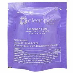 Cleanint, LLC Cleanint Cleanpen CPREFBZK-PK12 Sanitizer Sponge Refill With 0.13% BZK - 12/Pack