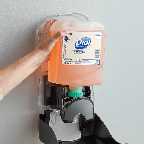 Dial® Dial DIA19720 Complete Original 1700 Universal Manual 1.7 Liter Foaming Hand Wash Refill - 3/Case 1 Dial® Dial DIA19720 Complete Original 1700 Universal Manual 1.7 Liter Foaming Hand Wash Refill - 3/Case