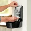 Noble Chemical Novo Pro Series Black Manual Foam Hand Soap / Sanitizer Dispenser 1,000 ML