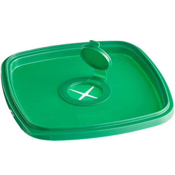 Noble Products King-Pail Green Lid For 6 Qt. Pails 2 Noble Products King-Pail Green Lid For 6 Qt. Pails - Image 2