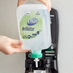 Dial® Dial DIA19038 FIT Universal Manual Antibacterial 1.2 Liter Foam Hand Sanitizer Refill - 3/Case
