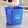 Noble Products King-Pail 10 Qt. Blue Cleaning Pail -GOJO Sale Online 2220257