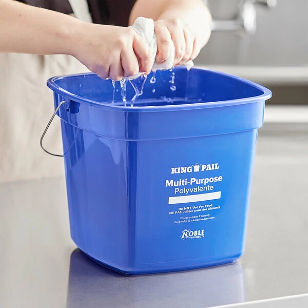 Noble Products King-Pail 10 Qt. Blue Cleaning Pail 1 Noble Products King-Pail 10 Qt. Blue Cleaning Pail