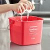 Noble Products King-Pail 8 Qt. Red Sanitizing Pail 13 Noble Products King-Pail 8 Qt. Red Sanitizing Pail -GOJO Sale Online 2220885