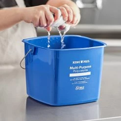 Noble Products King-Pail 8 Qt. Blue Cleaning Pail