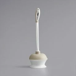 Quickie® Quickie 360MB Toilet Plunger With Caddy And Microban Treatment
