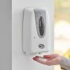 Noble Chemical Novo Pro Series White Touch-Free Automatic Foam Hand Soap / Sanitizer Dispenser 1,000 ML 2 Noble Chemical Novo Pro Series White Touch-Free Automatic Foam Hand Soap / Sanitizer Dispenser 1,000 ML -GOJO Sale Online 2261452