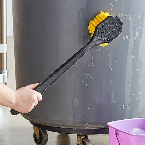 Quickie® Quickie 226ZQK Bulldozer 20" Gong Brush With Poly Fiber Bristles 1 Quickie® Quickie 226ZQK Bulldozer 20" Gong Brush With Poly Fiber Bristles