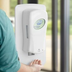 Dial® Dial DIA16652 FIT Universal Touch-Free 1 Liter Ivory Hand Soap / Hand Sanitizer Dispenser