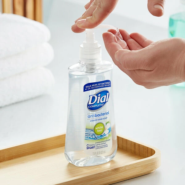 Dial® Dial DIA02660 Complete 7.5 Oz. White Tea And Vitamin E Antibacterial Liquid Hand Soap 1 Dial® Dial DIA02660 Complete 7.5 Oz. White Tea And Vitamin E Antibacterial Liquid Hand Soap