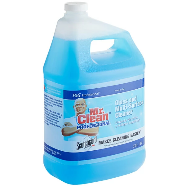 Mr. Clean® Professional Mr. Clean Professional 81633 Glass And Multi-Surface Cleaner With Scotchgard Refill 1 Gallon / 128 Oz. 1 Mr. Clean® Professional Mr. Clean Professional 81633 Glass And Multi-Surface Cleaner With Scotchgard Refill 1 Gallon / 128 Oz.
