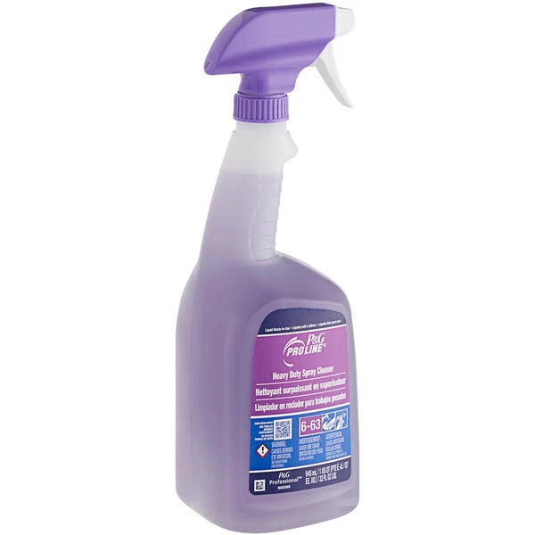 P&G Professional™ P&G Pro Line 05945 Heavy-Duty Spray Cleaner Ready-to-Use 1 Qt. / 32 Oz. - 6/Case 1 P&G Professional™ P&G Pro Line 05945 Heavy-Duty Spray Cleaner Ready-to-Use 1 Qt. / 32 Oz. - 6/Case