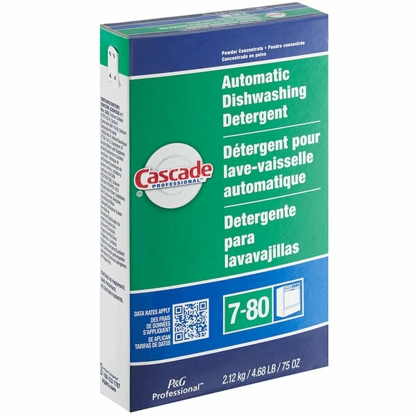 Cascade Professional™ Cascade Professional 59535 Fresh Scent Automatic Dishwashing Detergent Powder 75 Oz. - 7/Case 1 Cascade Professional™ Cascade Professional 59535 Fresh Scent Automatic Dishwashing Detergent Powder 75 Oz. - 7/Case