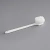 Lavex Janitorial 20" White Nylon Floating Utility / Pot Scrub Brush