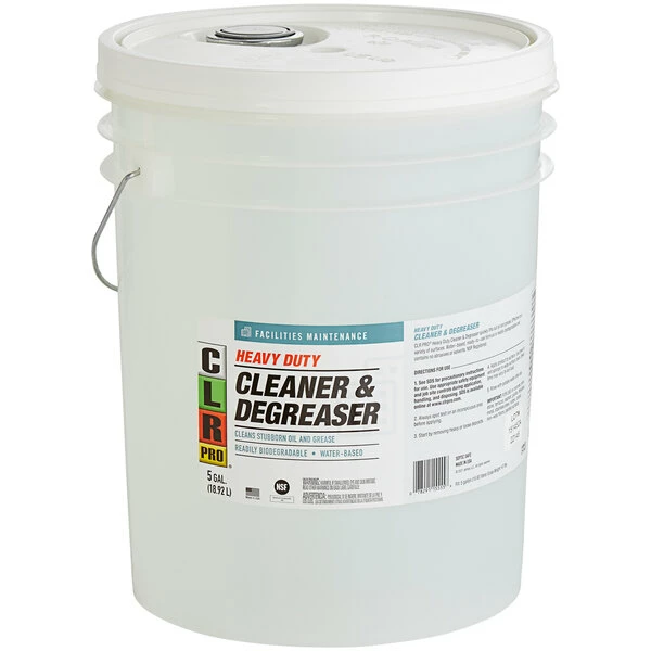 CLR PRO® CLR PRO FM-HDCD-5PRO Heavy-Duty Cleaner And Degreaser 5 Gallons 1 CLR PRO® CLR PRO FM-HDCD-5PRO Heavy-Duty Cleaner And Degreaser 5 Gallons