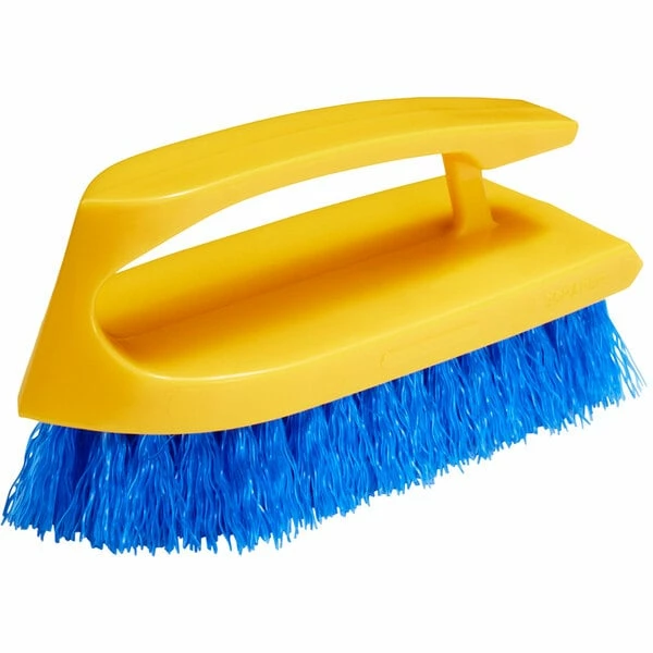 Rubbermaid FG648200COBLT 6" Blue Polypropylene Scrub Brush 1 Rubbermaid FG648200COBLT 6" Blue Polypropylene Scrub Brush