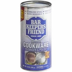 Bar Keepers Friend 11513 12 Oz. Cookware Cleansing & Polishing Powder
