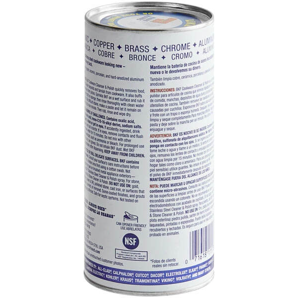 Bar Keepers Friend 11513 12 Oz. Cookware Cleansing & Polishing Powder 2 Bar Keepers Friend 11513 12 Oz. Cookware Cleansing & Polishing Powder - Image 2