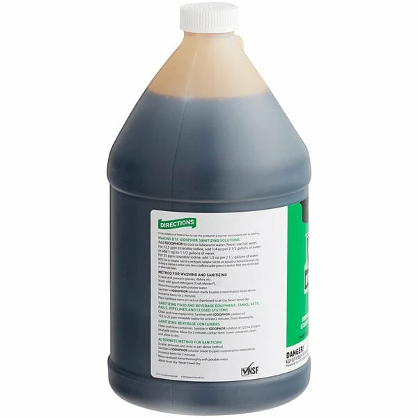 National Chemicals Inc. 11003 BTF Iodophor Brewery Equipment Sanitizer 1 Gallon - 4/Case 2 National Chemicals Inc. 11003 BTF Iodophor Brewery Equipment Sanitizer 1 Gallon - 4/Case - Image 2
