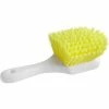 Lavex Janitorial 8" Yellow Polyester Floating Utility / Pot Scrub Brush -GOJO Sale Online 2454704