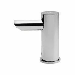 American Specialties, Inc. EZ Fill 10-0390-6-1AC Top Fill Multi-Feed Polished Finish Liquid Soap Dispenser With Remote - AC Powered