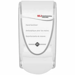 SC Johnson Professional Sanitize IFS1LDS 1 Liter White And Gray Foaming Hand Sanitizer Dispenser - 15/Case