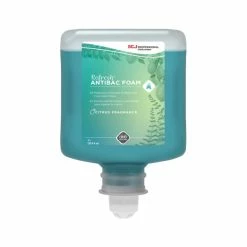 SC Johnson Professional Refresh ANT1L 1 Liter Antibacterial Foaming Hand Soap Refill - 6/Case