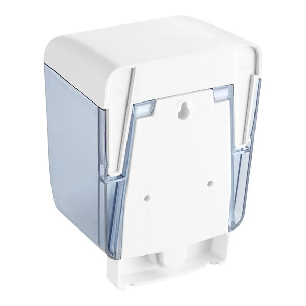 San Jamar SN30TBL Classic 30 Oz. Blue Liquid Soap / Hand Sanitizer Dispenser 2 San Jamar SN30TBL Classic 30 Oz. Blue Liquid Soap / Hand Sanitizer Dispenser - Image 2