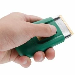 Unger® Unger SR040 ErgoTec SafetyScraper 1.5" Glass Scraper With Rubber Grip