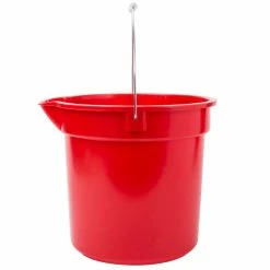 Continental 8114RD Huskee 14 Qt. Red Round Utility Bucket -GOJO Sale Online 554237