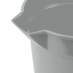 Continental 8110GY Huskee 10 Qt. Gray Round Utility Bucket -GOJO Sale Online 554640