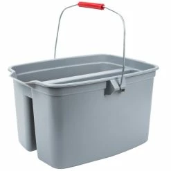 Rubbermaid FG262888GRAY 19 Qt. Divided Gray Bucket 7 Rubbermaid FG262888GRAY 19 Qt. Divided Gray Bucket -GOJO Sale Online 555011