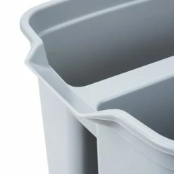 Rubbermaid FG262888GRAY 19 Qt. Divided Gray Bucket 11 Rubbermaid FG262888GRAY 19 Qt. Divided Gray Bucket -GOJO Sale Online 555016