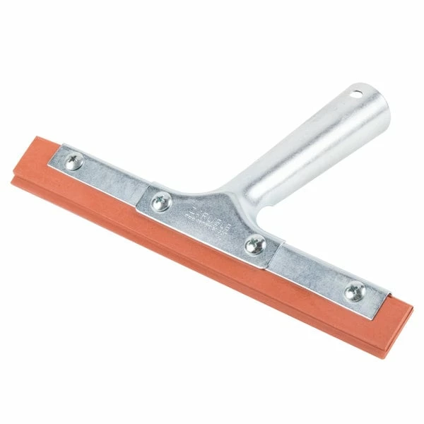 Carlisle 4007200 8" Window Squeegee With Double Rubber Blade 1 Carlisle 4007200 8" Window Squeegee With Double Rubber Blade