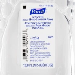 Purell® 8805-03 ADX Advanced 1200 ML Foaming Instant Hand Sanitizer - 3/Case -GOJO Sale Online 630532