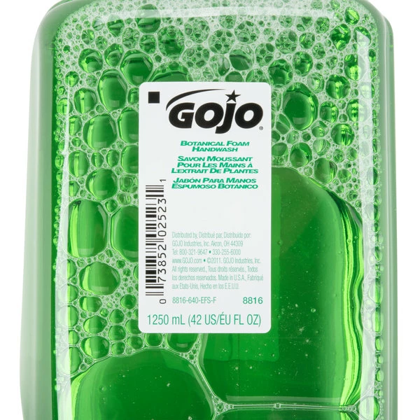 GOJO® 8816-03 ADX Botanical 1250 ML Foaming Hand Soap - 3/Case 5 GOJO® 8816-03 ADX Botanical 1250 ML Foaming Hand Soap - 3/Case - Image 5