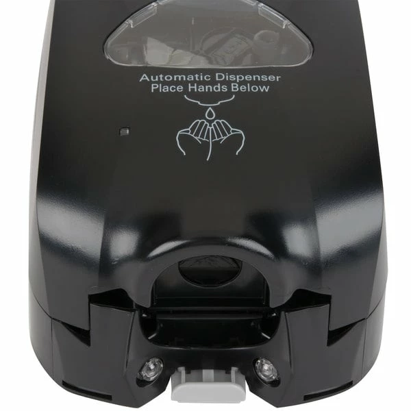 GOJO® 2730-12 TFX 1200 ML Black Touchless Hand Soap Dispenser 4 GOJO® 2730-12 TFX 1200 ML Black Touchless Hand Soap Dispenser - Image 4