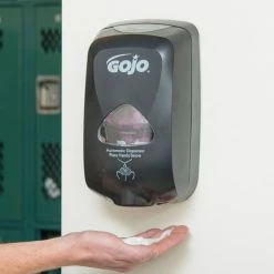GOJO® 2730-12 TFX 1200 ML Black Touchless Hand Soap Dispenser