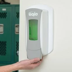 GOJO® 8890-WHT-12 White True Fit Wall Plate For ADX-12 Dispensers -GOJO Sale Online 640111