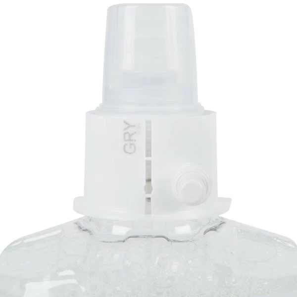 GOJO® 1911-02 LTX Clear & Mild 1200 ML Fragrance Free Foaming Hand Soap 4 GOJO® 1911-02 LTX Clear & Mild 1200 ML Fragrance Free Foaming Hand Soap - Image 4