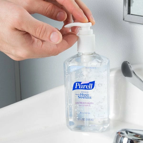 Purell® 3659-12 Advanced 12 Oz. Instant Hand Sanitizer - 12/Case 1 Purell® 3659-12 Advanced 12 Oz. Instant Hand Sanitizer - 12/Case