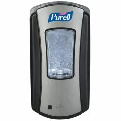 Purell® 1928-04 LTX-12 Brushed Chrome / Black 1200 ML Touchless Dispenser