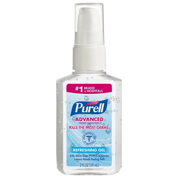 Purell® 9606-24 Advanced 2 Oz. Gel Instant Hand Sanitizer - 24/Case 1 Purell® 9606-24 Advanced 2 Oz. Gel Instant Hand Sanitizer - 24/Case