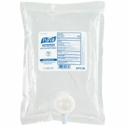 Purell® 0272-08 Advanced 1000 ML Gel Instant Hand Sanitizer With Biobased Content - 8/Case