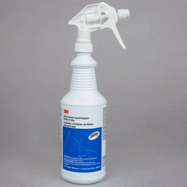 3M 85788 1 Qt. / 32 Oz. Glass Cleaner And Protector With Trigger Sprayer - 12/Case 2 3M 85788 1 Qt. / 32 Oz. Glass Cleaner And Protector With Trigger Sprayer - 12/Case - Image 2
