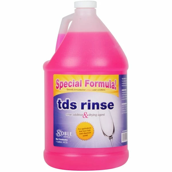 Noble Chemical TDS Rinse 1 Gallon / 128 Oz. Additive Drying Agent - 4/Case 2 Noble Chemical TDS Rinse 1 Gallon / 128 Oz. Additive Drying Agent - 4/Case - Image 2