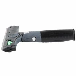 Unger® Unger EN150 ErgoTec Ninja 6" Black 2-in-1 Glass Scraper With Blade And Safety Cap -GOJO Sale Online 834118